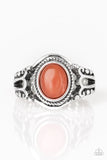 Paparazzi Peacefully Peaceful - Orange Ring