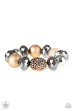 Paparazzi Blockbuster All Cozied Up- Brown - Bracelets