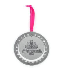 Paparazzi 2020 Christmas Ornament Bling Bulb. Cute metal with bling rhinestones! New in bag Hangs on a pink ribbon