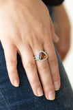 Paparazzi Elevated Engagement - Brown Ring