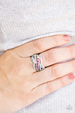 Paparazzi Flirting With Sparkle - Pink Ring