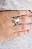 Paparazzi Positively Posh - White Ring