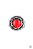 Paparazzi Rare Minerals - Red Ring
