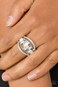 Paparazzi Treasure Chest Charm - White Ring