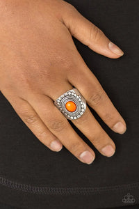 Paparazzi ZEN To One - Orange Ring