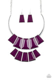 Paparazzi Lions, TIGRESS, and Bears - Purple - Necklaces