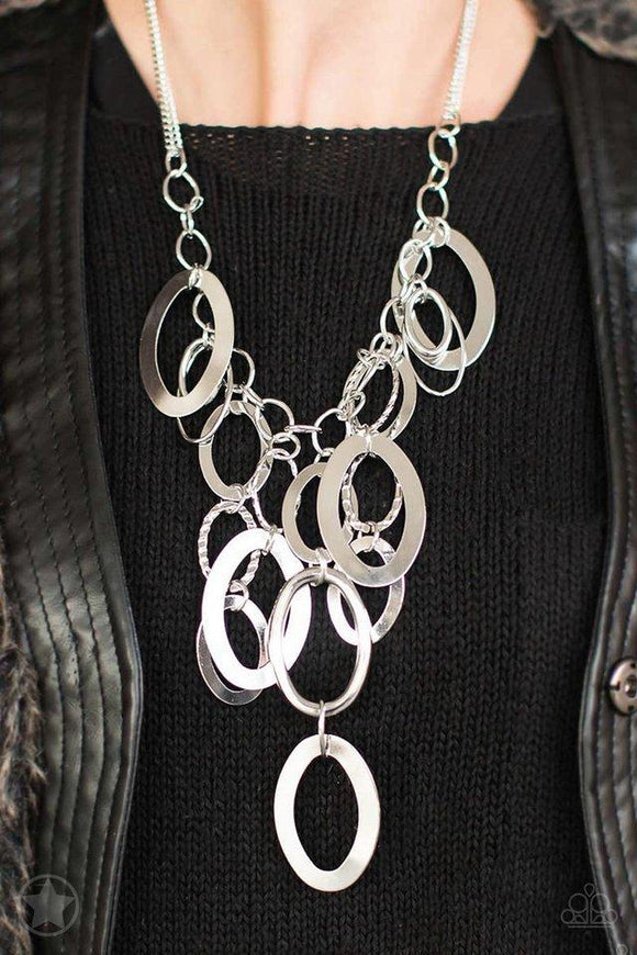 Paparazzi A Silver Spell - Silver - Necklaces