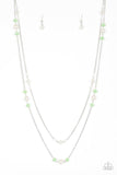Paparazzi Spring Splash- Green - Necklaces