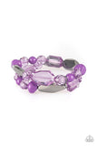 Paparazzi Rockin Rock Candy - Purple - Bracelets