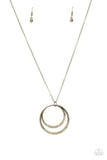 Paparazzi Front and EPICENTER - Brass - Necklaces