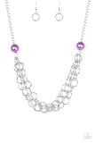 Paparazzi Daring Diva - Purple - Necklaces