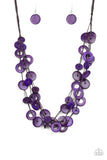 Paparazzi Wonderfully Walla Walla - Purple - Necklaces