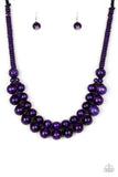 Paparazzi Caribbean Cover Girl - Purple - Necklaces