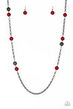 Paparazzi Fashion Fad - Red - Necklaces