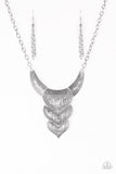 Paparazzi Texas Temptress - Silver - Necklaces