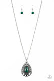 Paparazzi Modern Majesty - Green - Necklaces