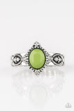 Paparazzi Pricelessly Princess - Green - Rings