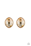 Paparazzi Movie Star Sparkle - Gold - Earrings