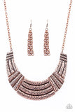Paparazzi Ready To Pounce - Copper - Necklaces