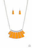 Paparazzi Glamour Goddess - Orange - Necklaces