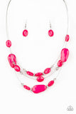 Paparazzi Radiant Reflections - Pink - Necklaces