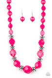 Paparazzi Dine and Dash - Pink - Necklaces