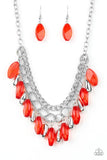 Paparazzi Spring Daydream - Red - Necklaces