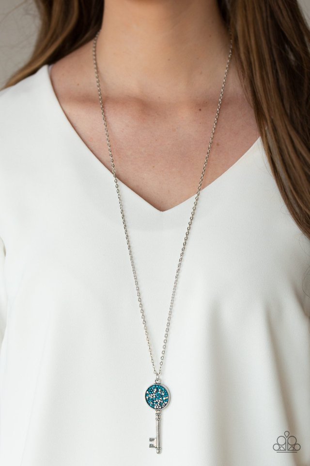 Paparazzi Necklace - A Hot SHELL-er - Blue Shell – Smitten with Jewels