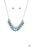 Paparazzi Duchess Dior - Blue - Necklaces