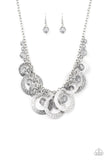 Paparazzi Turn It Up - Silver - Necklace