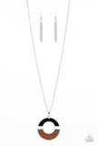 Paparazzi Sail Into The Sunset - Black - Necklaces