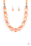 Paparazzi Bubbly Beauty - Orange - Necklaces