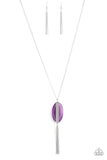 Paparazzi Tranquility Trend - Purple - Necklaces