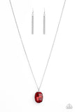 Paparazzi Imperfect Iridescence - Red - Necklaces