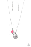 Paparazzi Free-Spirited Forager - Pink - Necklace