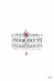 Paparazzi Triple Throne Twinkle - Pink - Ring