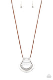 Paparazzi Rise and SHRINE - Brown - Necklace