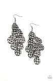 Paparazzi Instant Incandescence - Black - Earrings