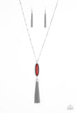 Paparazzi Stay Cool - Red - Necklace
