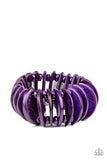 Paparazzi Tropical Tiki Bar - Purple - Bracelet