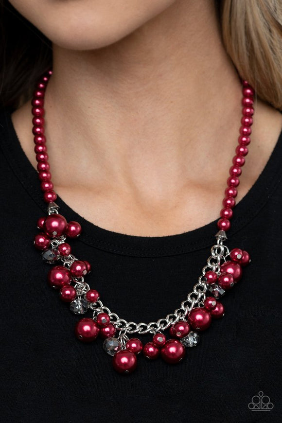 Paparazzi ♥ Make A Point - Red ♥ Necklace – LisaAbercrombie