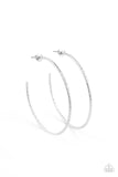 Paparazzi Inclined To Entwine - Silver - Earrings