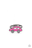 Paparazzi Starlet Shimmer Ring Kit -P4SS-MTXX-256XX  -  Ten rings in assorted colors and shapes with a retail price of $1 each. Inspired by summer, the colorful frames feature a lime wedge, pineapple, palm tree, rainbow, and a car.
