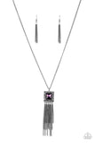 Paparazzi Shimmer Sensei - Purple - Necklaces