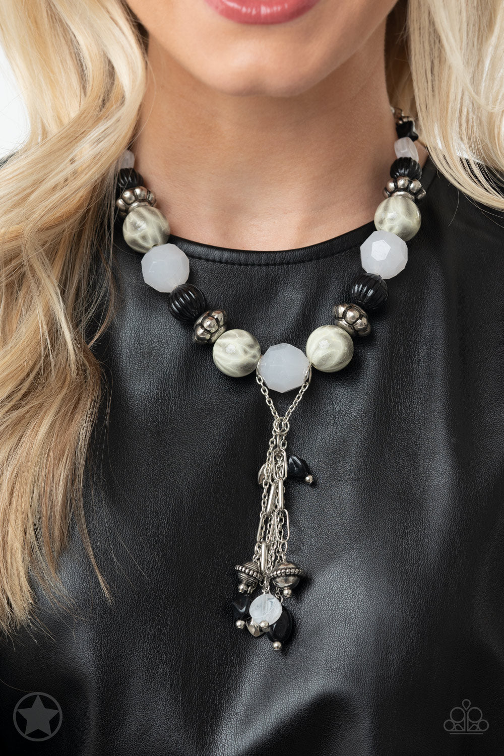 Sugar, Sugar - Black and Silver Necklace - Paparazzi Accessories –  Bejeweled Accessories By Kristie