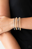 Paparazzi Blooming Buttercups - Brown - Bracelet
Mismatched silver beads and strands of glassy brown beads are threaded along stretchy bands. Infused with silver accents, dainty rose blossoms adorn the wrist for a seasonal finish.
