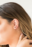 Paparazzi Fire Drill - Gold - Earrings
Brushed in a high-sheen finish, a rose gold frame joins into a flame-like shape for a casual look. Earring attaches to a standard post fitting.
