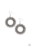 Paparazzi Girl Of Your GLEAMS - Silver - Earrings