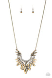 Paparazzi Leave it to LUXE - Brass - Necklace