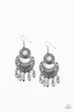 Paparazzi Mantra To Mantra - Silver - Earrings